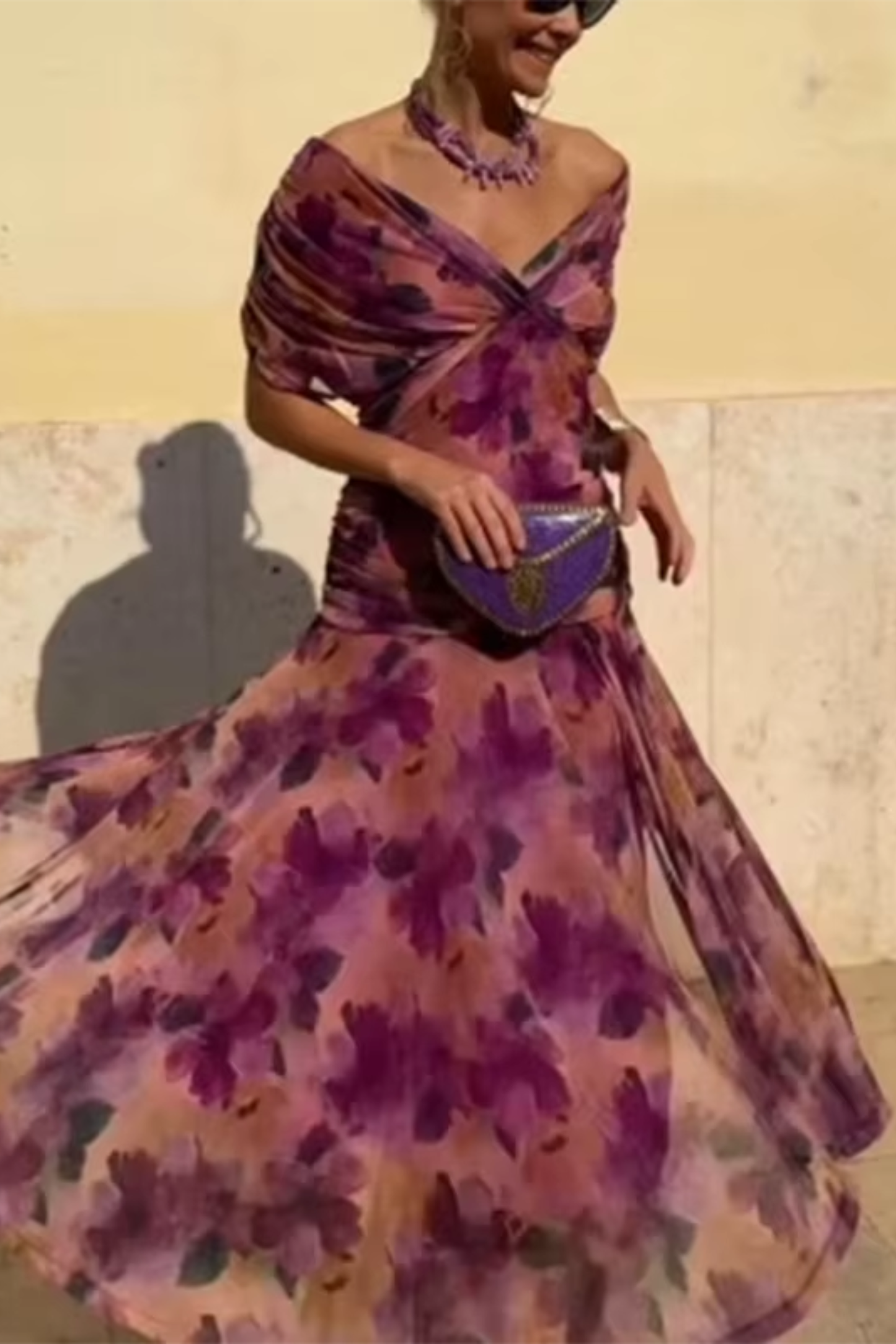 Carolina™ | Vestido Maxi Plisado Elegante