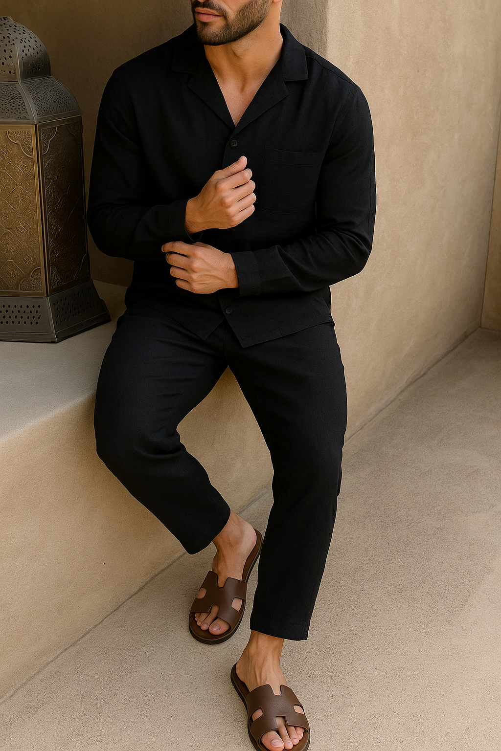 Conjunto de Lino Marbella