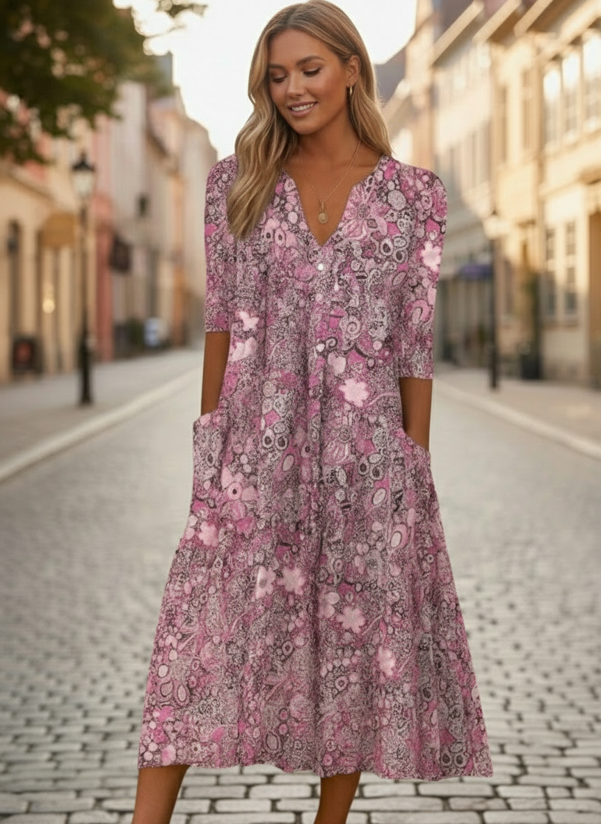 Martina™ | Vestido con Escote en V