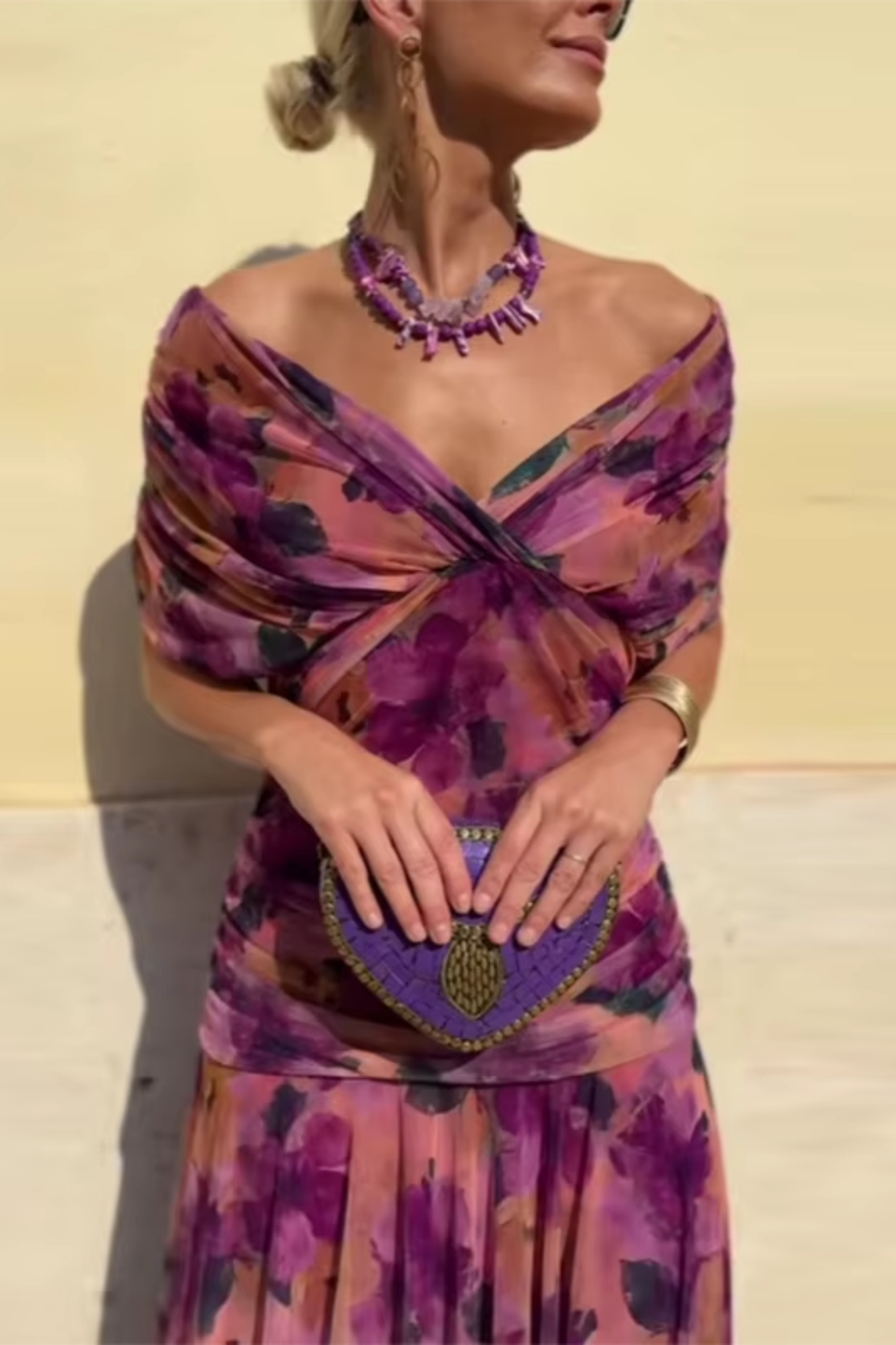 Carolina™ | Vestido Maxi Plisado Elegante