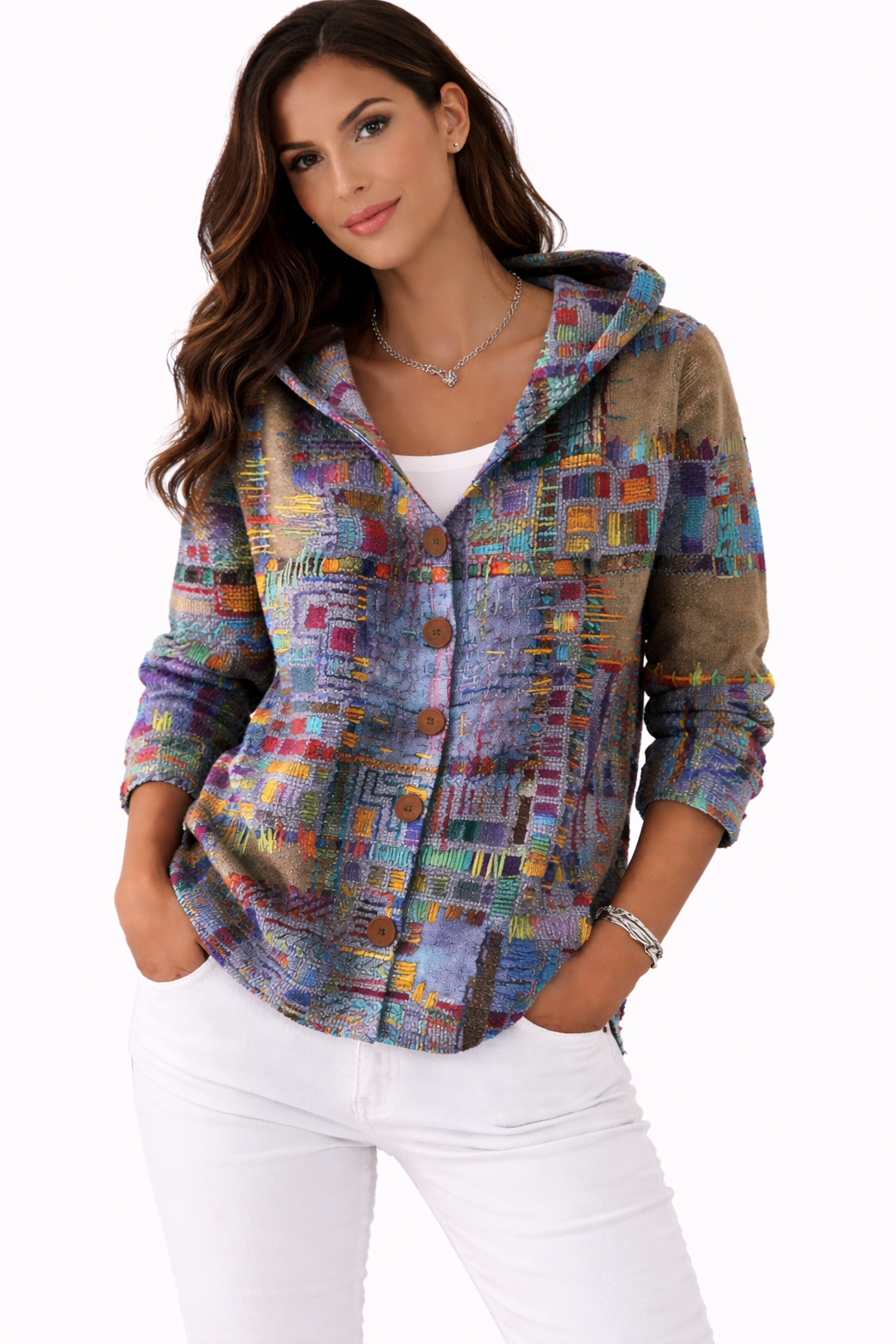 Carlota®|  Cárdigan artístico