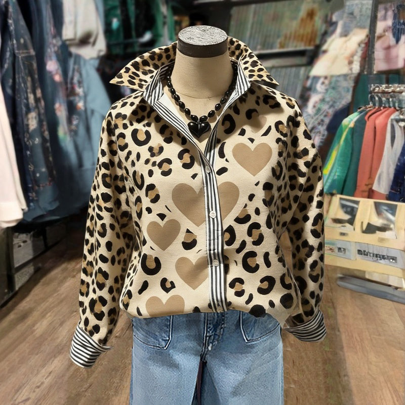 Camila™ | Blusa Estampado Leopardo