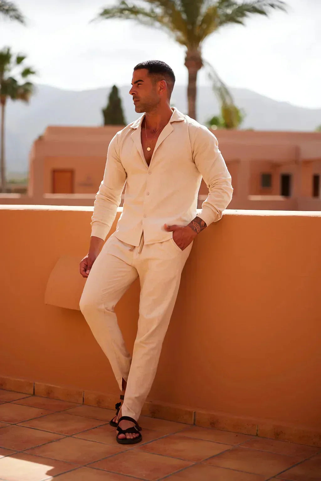Conjunto de Lino Marbella