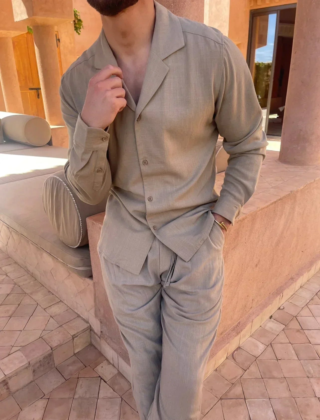 Conjunto de Lino Marbella
