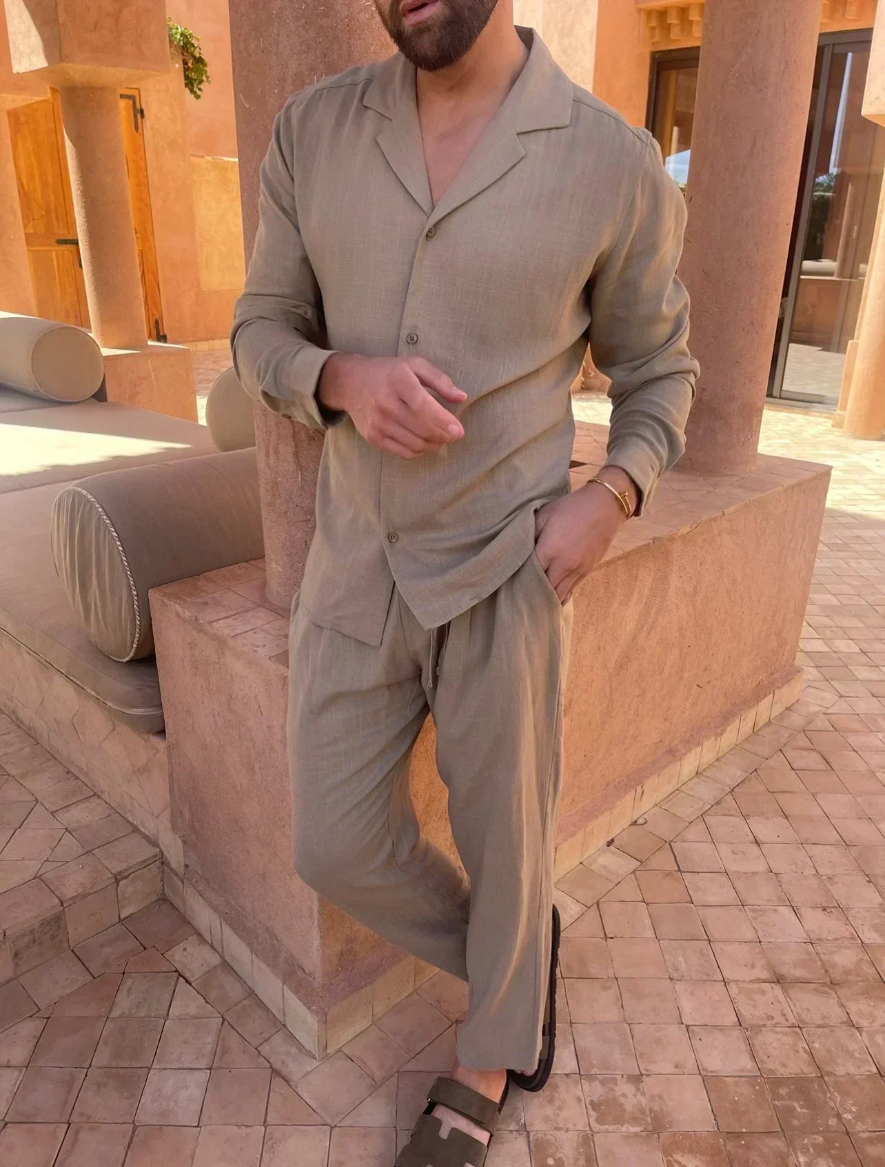 Conjunto de Lino Marbella