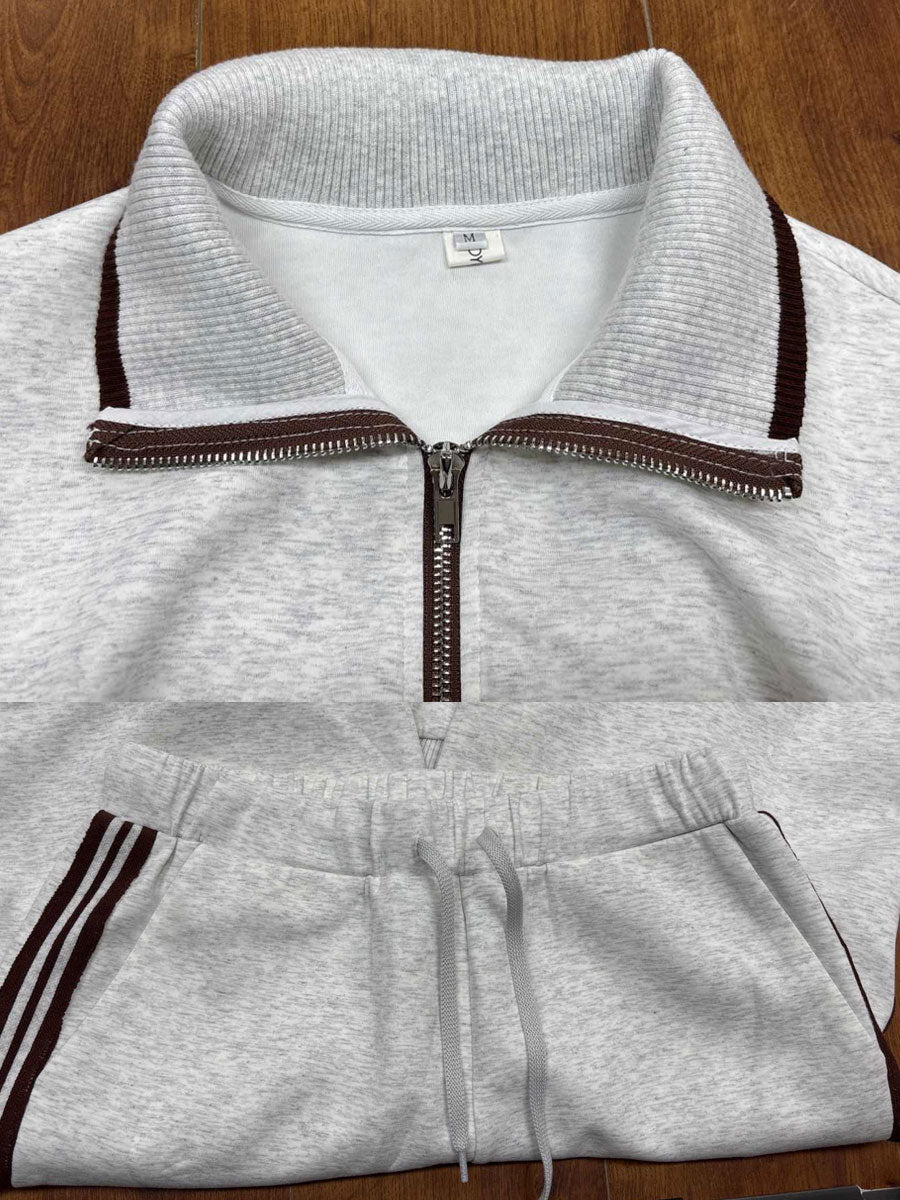 Paris | Conjunto deportivo media cremallera